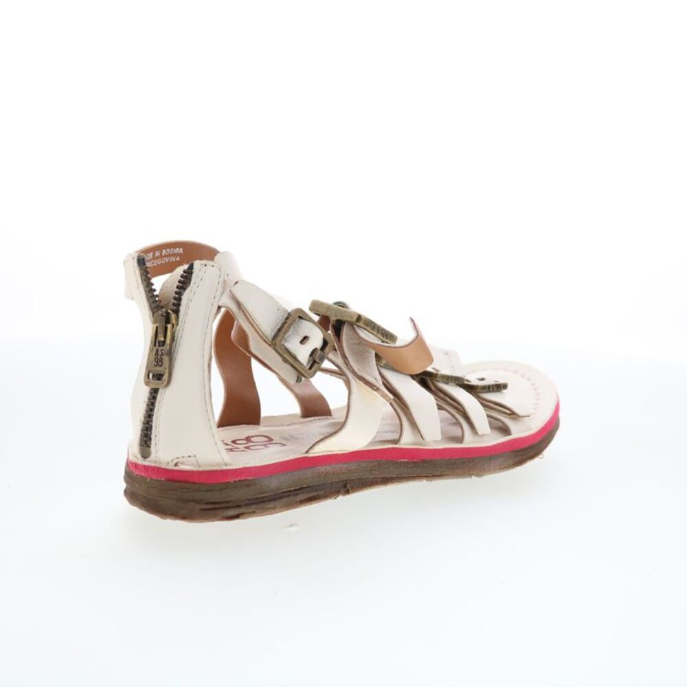 A.S. 98 Womens Brantley White Shoes (NWT) - Picture 7 of 7